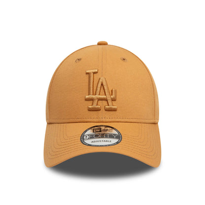 This is a LA Dodgers League Essential Dark Beige 9FORTY Adjustable Cap 2