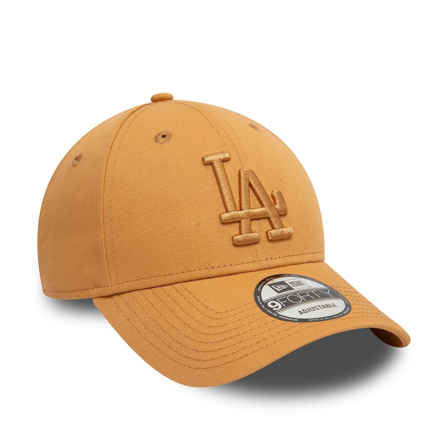 This is a LA Dodgers League Essential Dark Beige 9FORTY Adjustable Cap 3