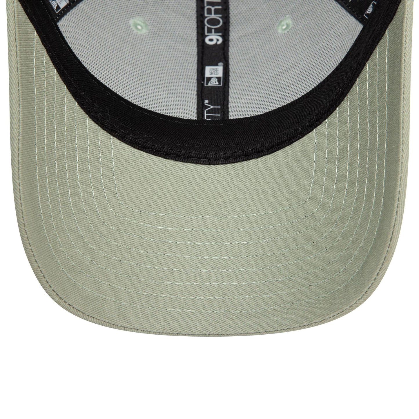 This is a New Era Essential Pastel Green 9FORTY Adjustable Cap 5