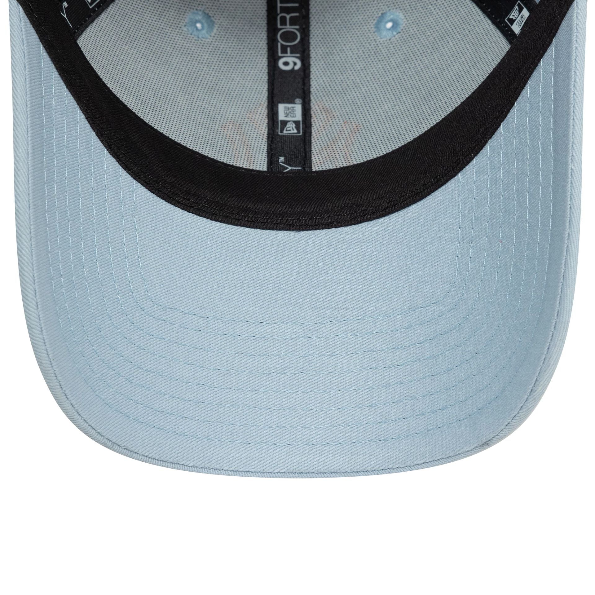 This is a New York Yankees Womens League Essential Pastel Blue 9FORTY Adjustable Cap 5