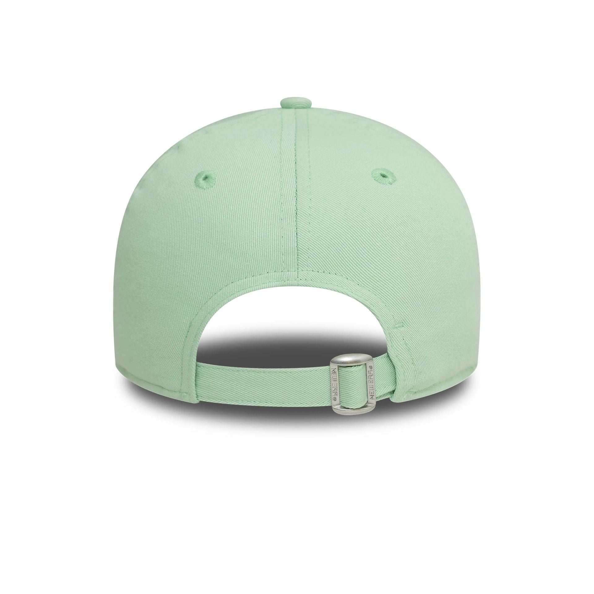 This is a New York Yankees Womens League Essential Pastel Green 9FORTY Adjustable Cap 4