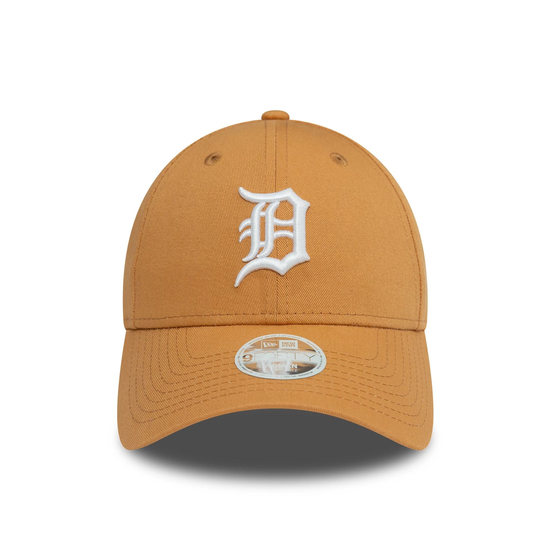 This is a Detroit Tigers Womens League Essential Dark Beige 9FORTY Adjustable Cap 2