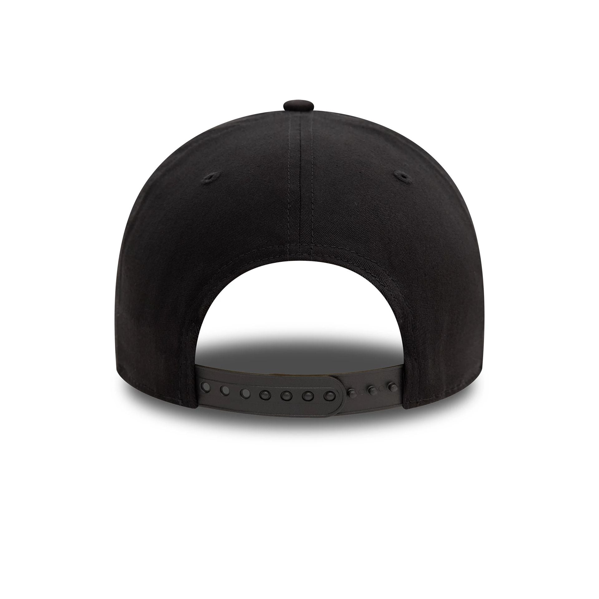 This is a LA Lakers NBA Black 9FORTY Stretch Snap Adjustable Cap 4