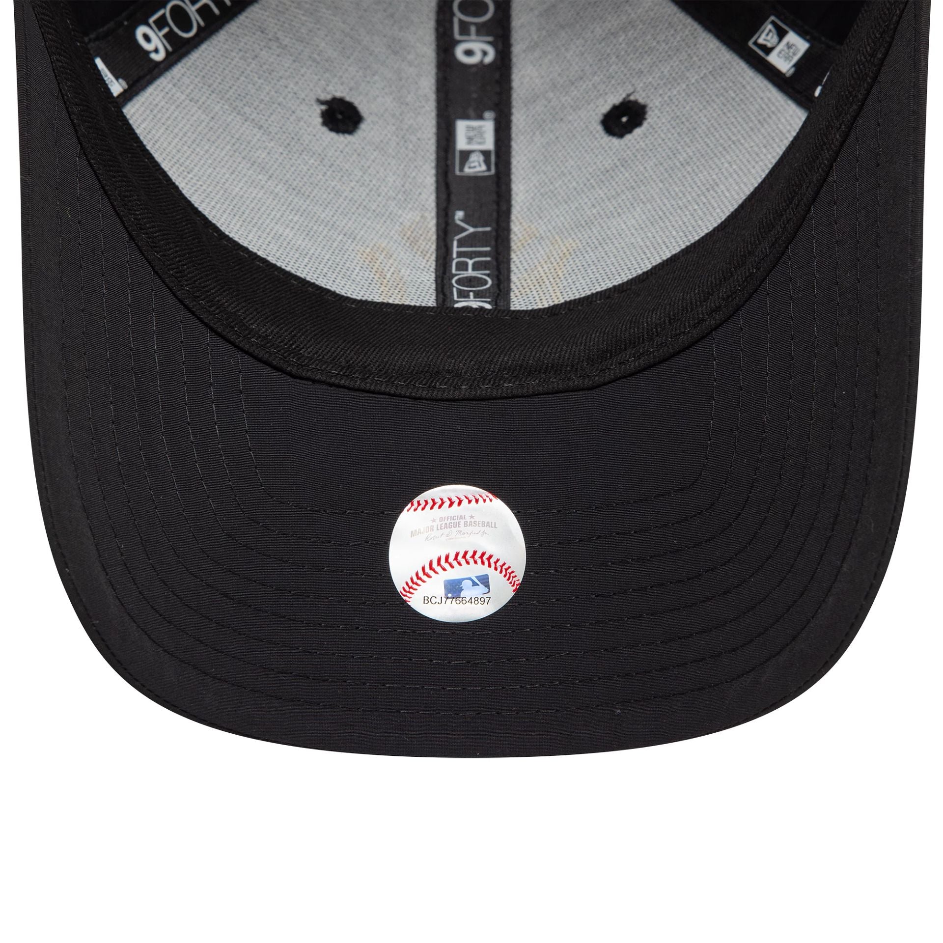 This is a New York Yankees Recycled Black 9FORTY Adjustable Cap 5