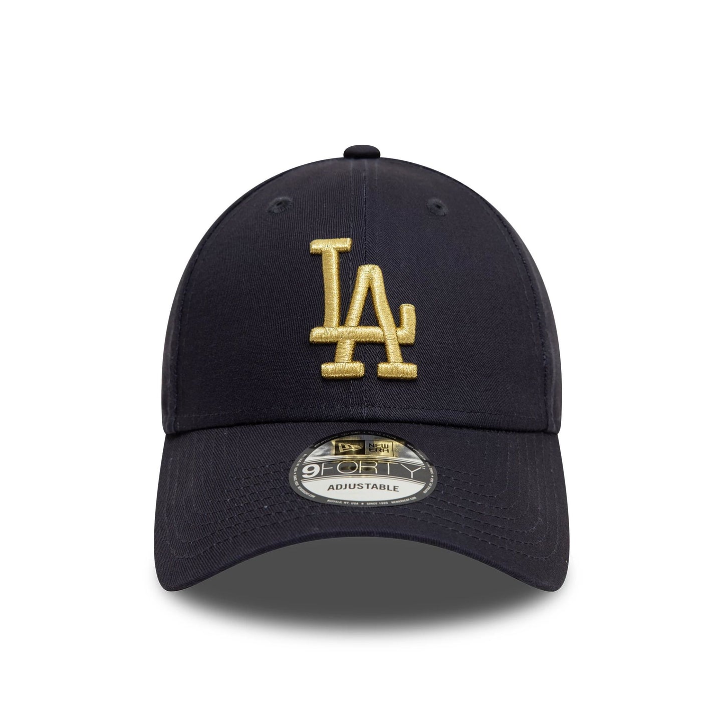 This is a LA Dodgers Metallic Navy 9FORTY Adjustable Cap 2