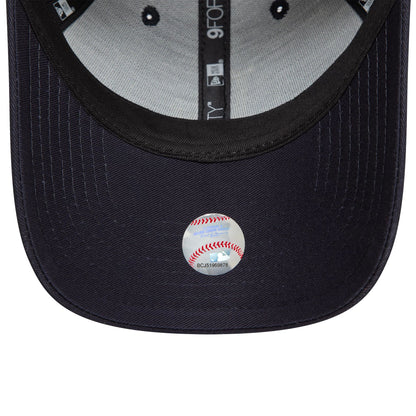 This is a LA Dodgers Metallic Navy 9FORTY Adjustable Cap 5