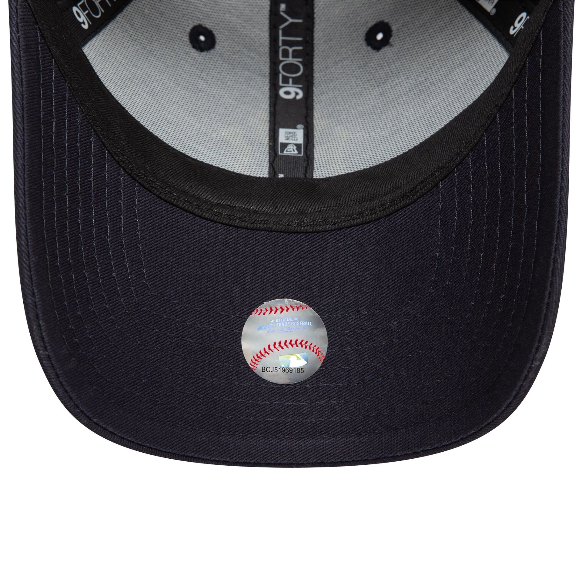 This is a New York Yankees Metallic Navy 9FORTY Adjustable Cap 5