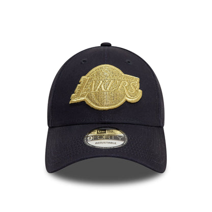 This is a LA Lakers Metallic Navy 9FORTY Adjustable Cap 2