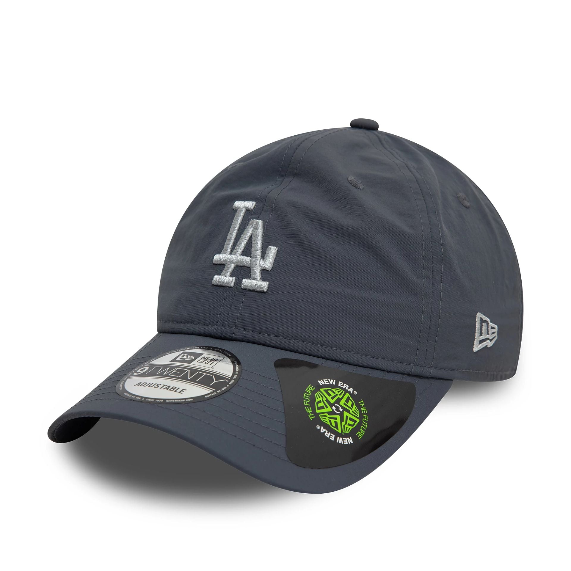 This is a LA Dodgers Recycled Dark Grey 9TWENTY Adjustable Cap 1