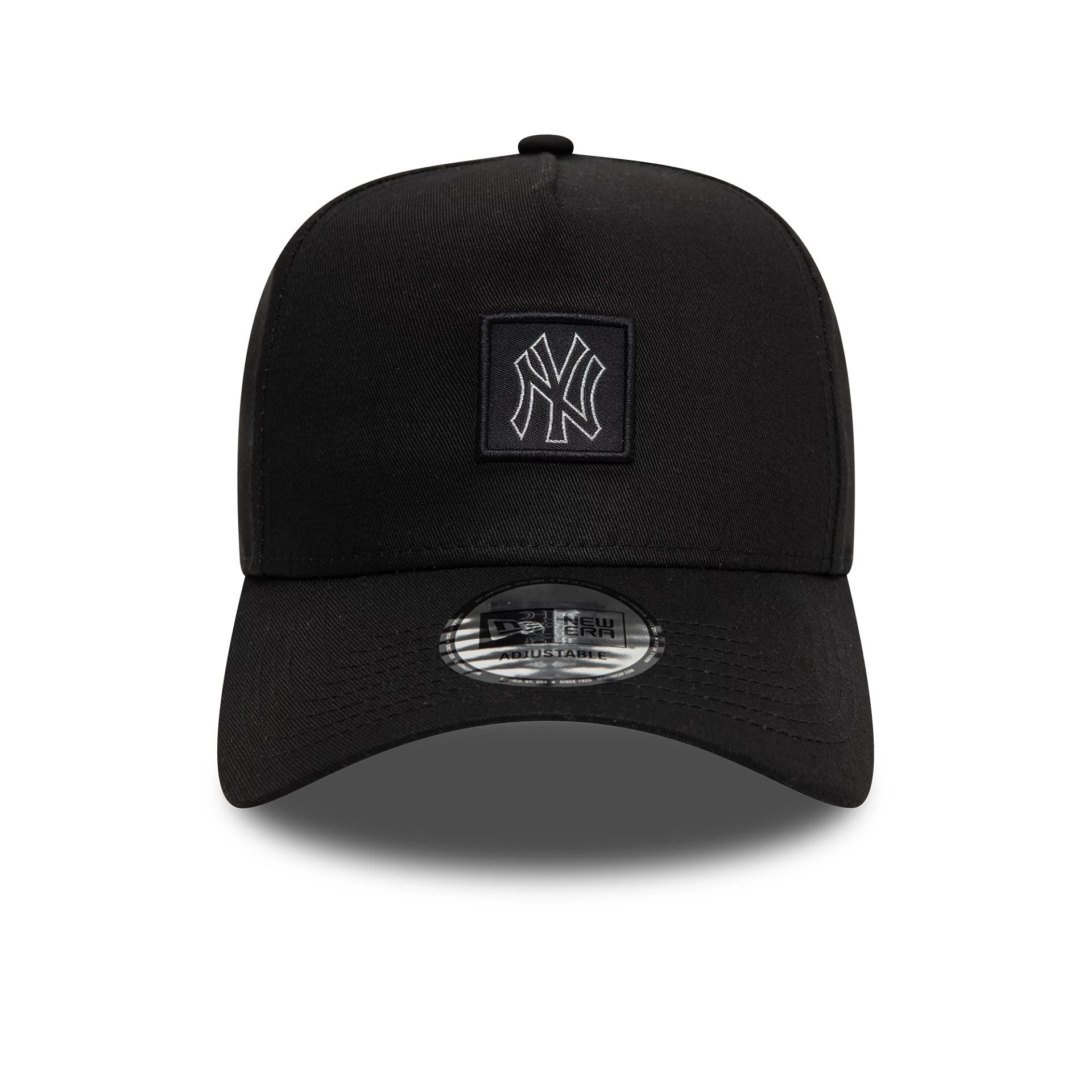 This is a New York Yankees Metallic Black 9FORTY A-Frame Adjustable Cap 2