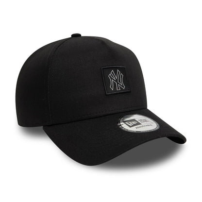 This is a New York Yankees Metallic Black 9FORTY A-Frame Adjustable Cap 3