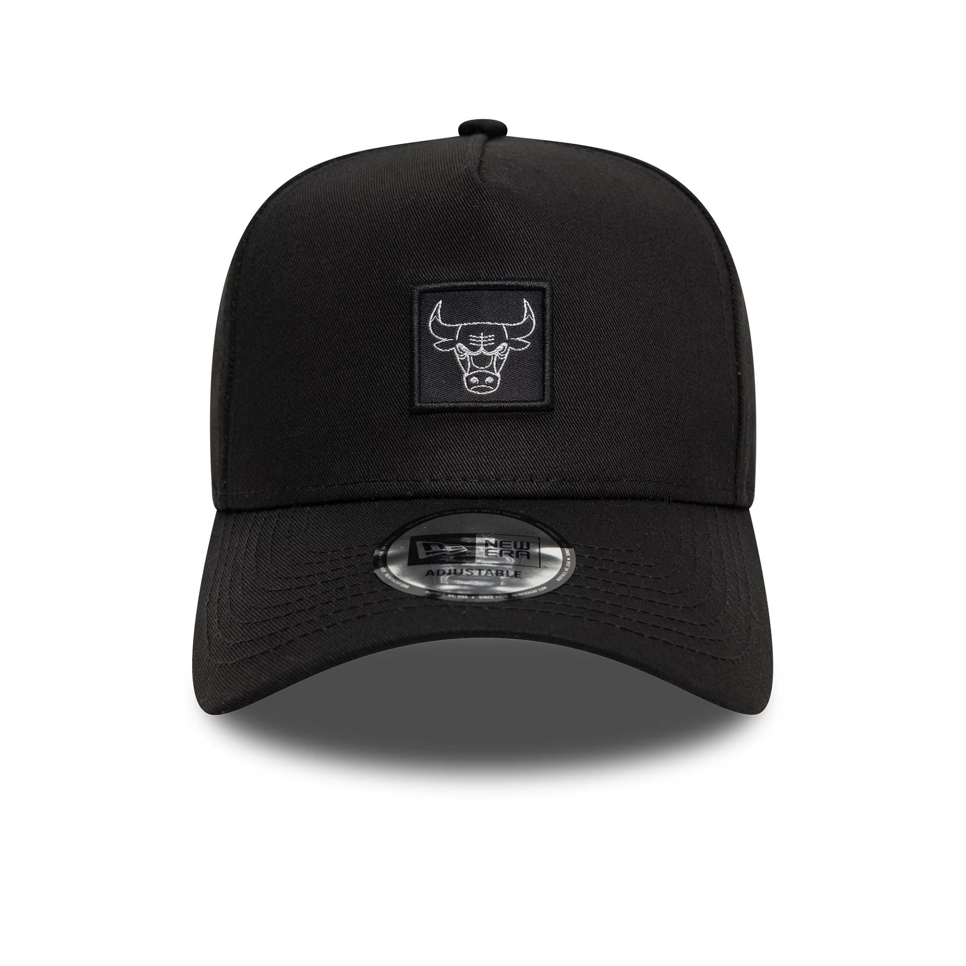 This is a Chicago Bulls Metallic Black 9FORTY A-Frame Adjustable Cap 2