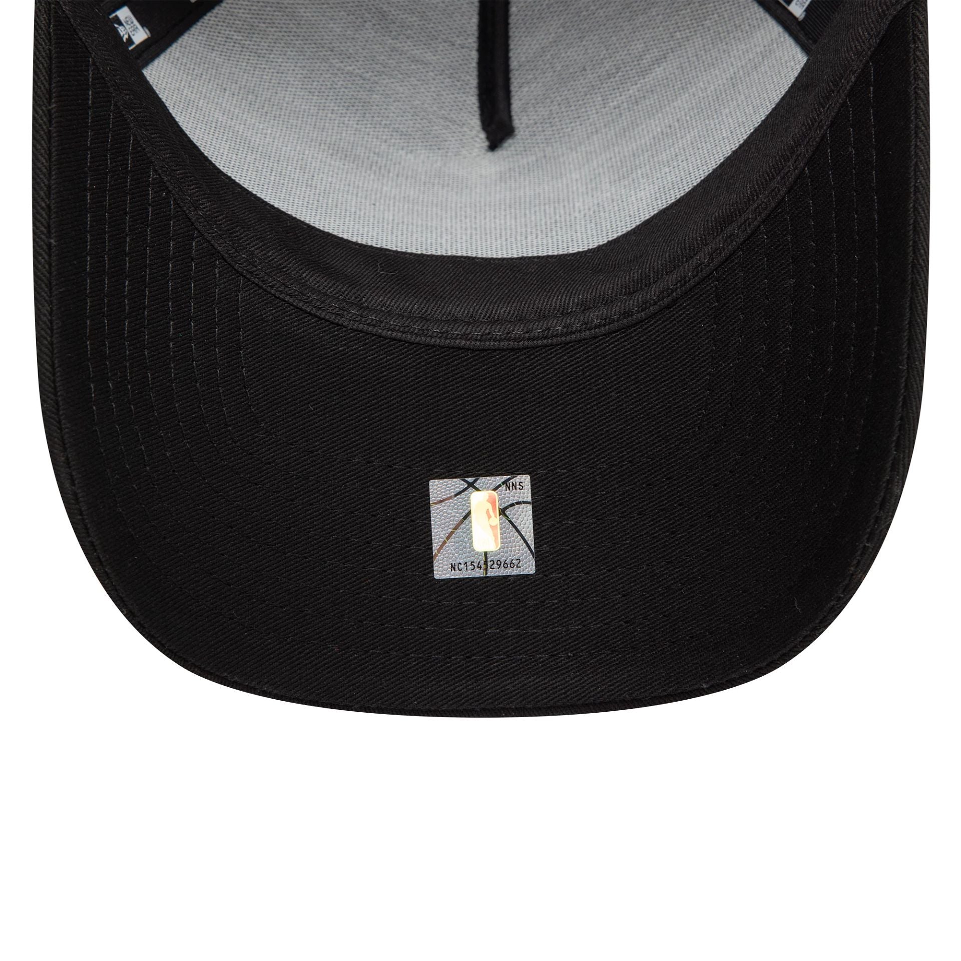 This is a Chicago Bulls Metallic Black 9FORTY A-Frame Adjustable Cap 5