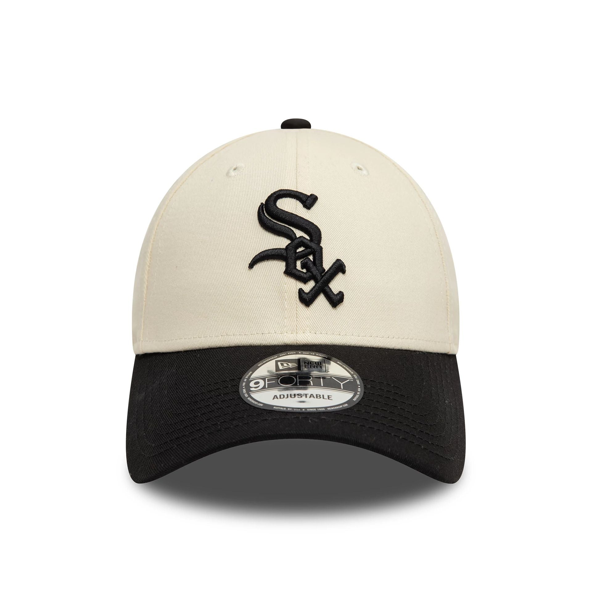 This is a Chicago White Sox Colour Block Cream 9FORTY Adjustable Cap 2