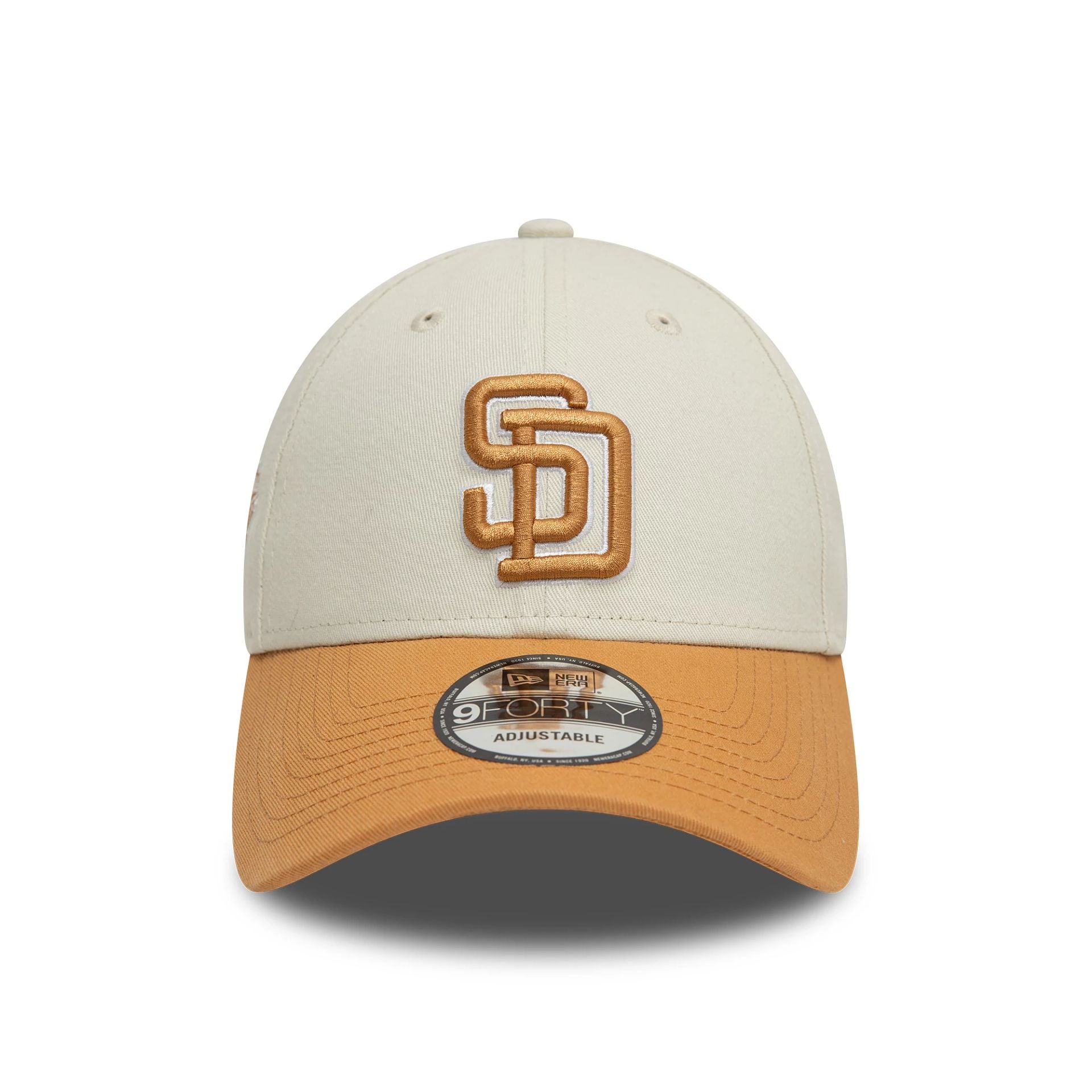 This is a San Diego Padres World Series Patch Cream 9FORTY Adjustable Cap 2