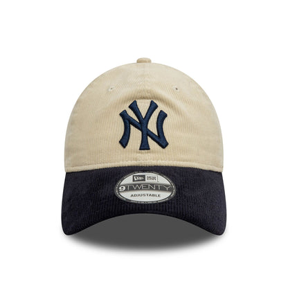 This is a New York Yankees Block Cord Cream 9TWENTY Adjustable Cap 2