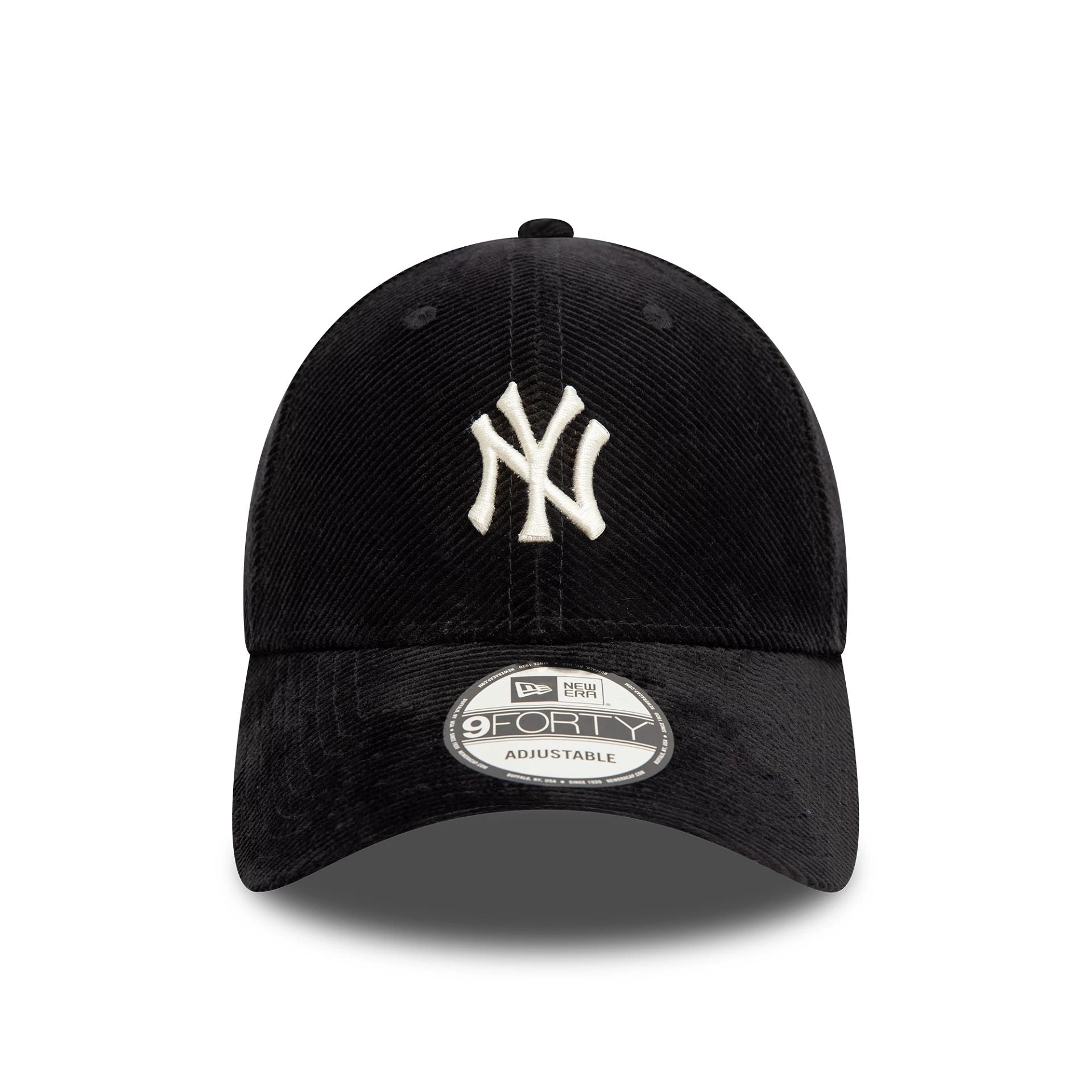 This is a New York Yankees Cord Black 9FORTY Adjustable Cap 2