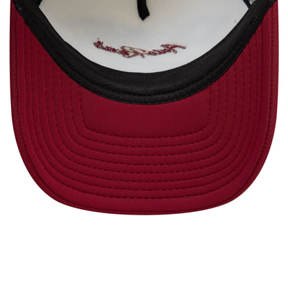 This is a Tom & Jerry White 9FORTY A-Frame Trucker Adjustable Cap 5