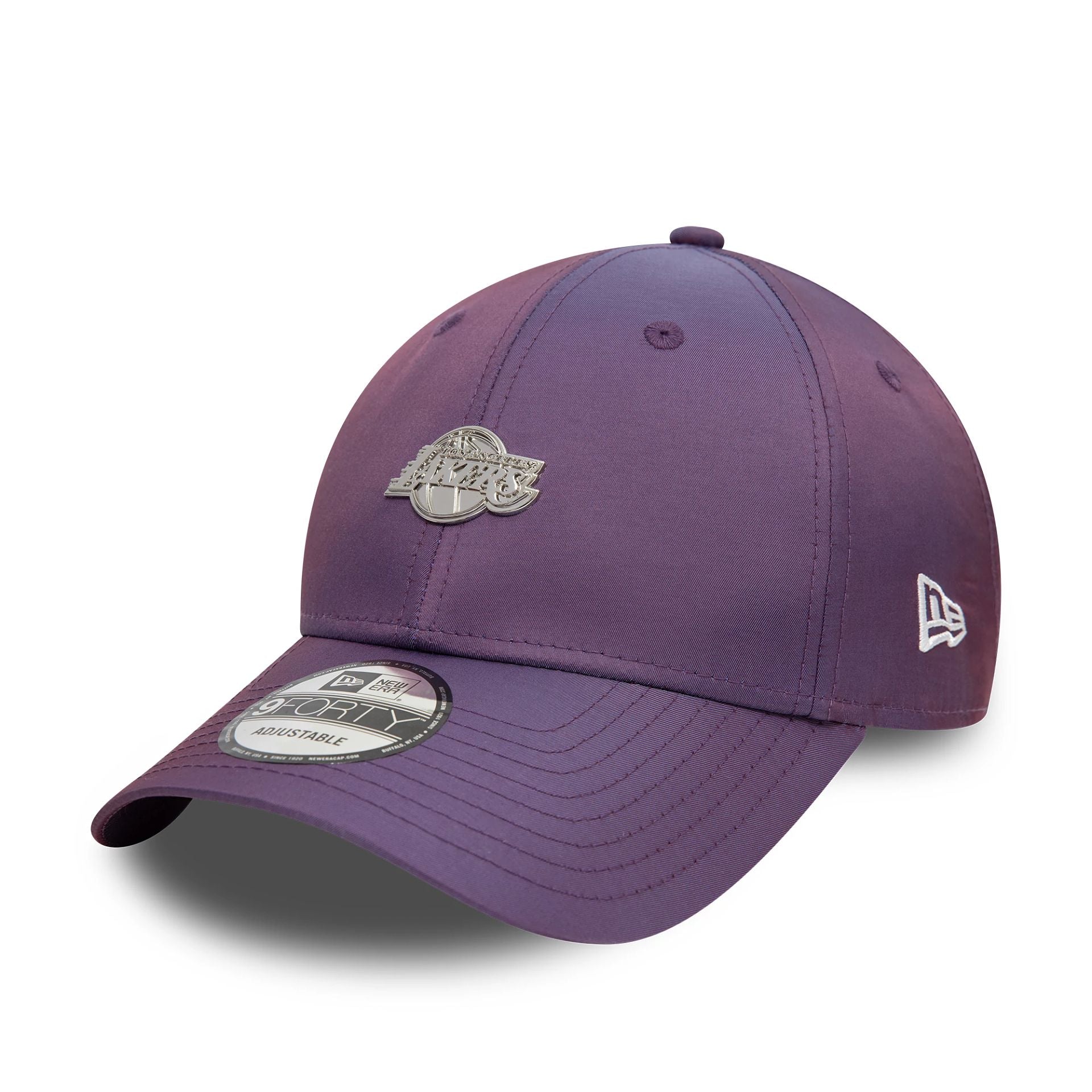 This is a LA Lakers NBA Tech Purple 9FORTY Adjustable Cap 1