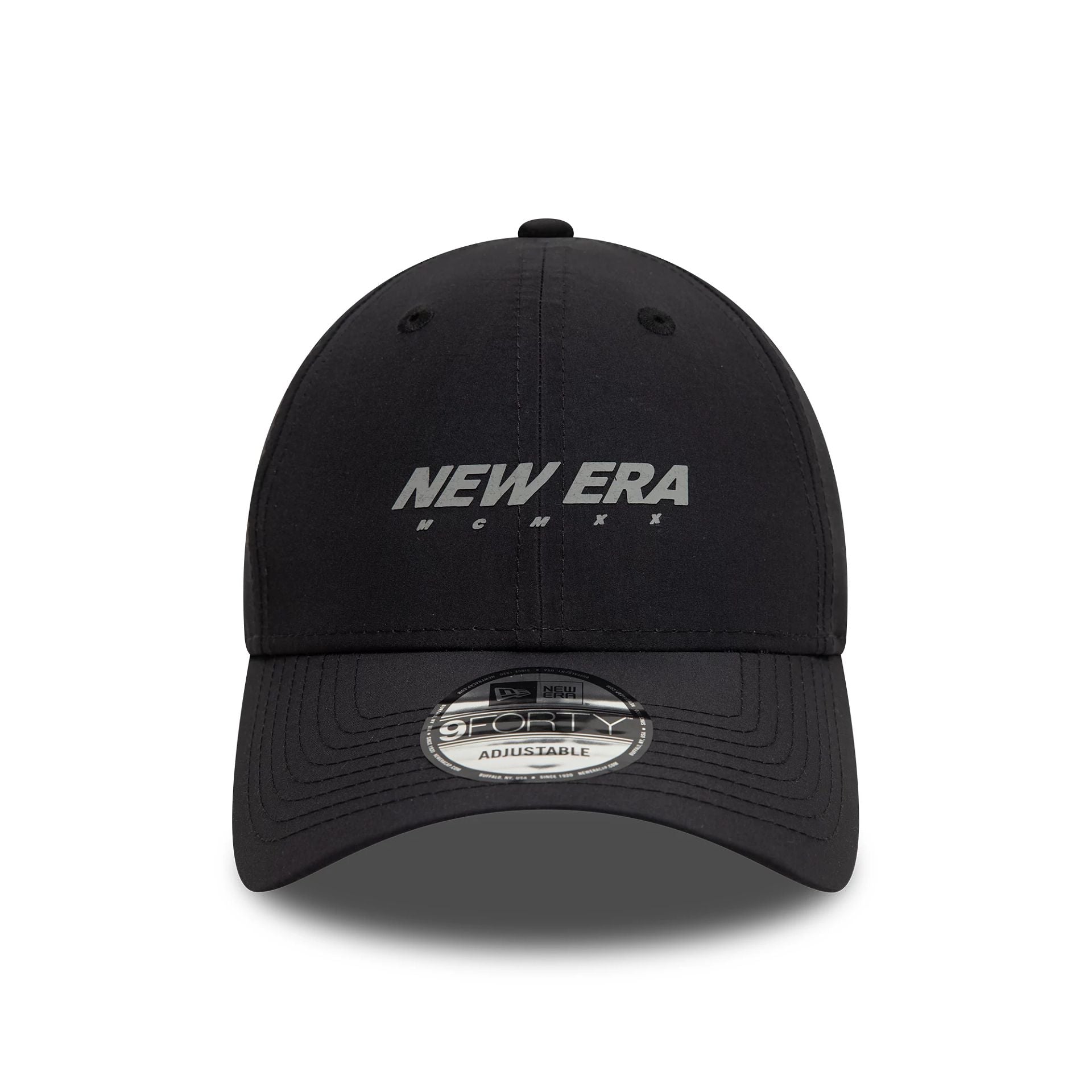 This is a New Era MCMXX Tech Black 9FORTY Adjustable Cap 2