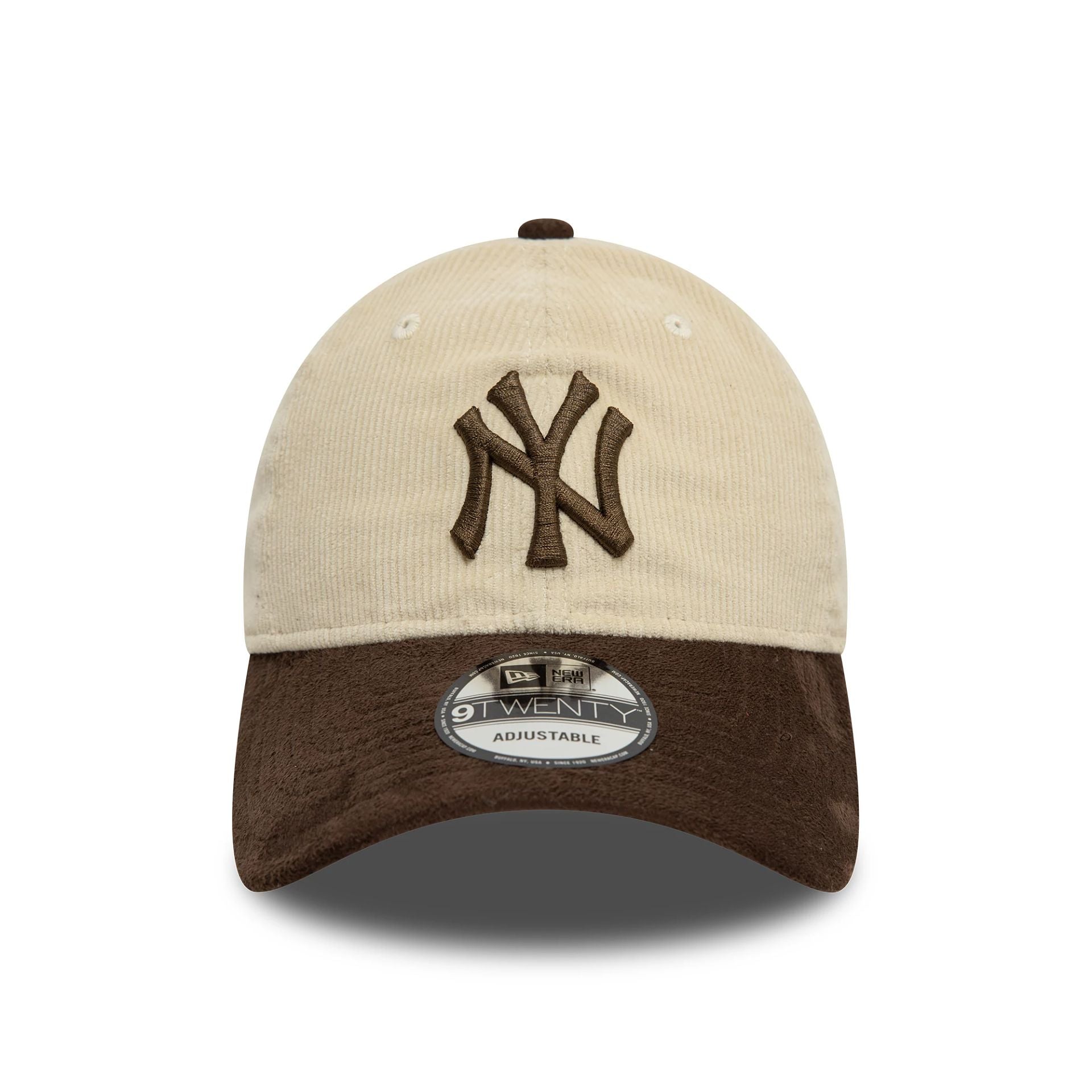 This is a New York Yankees Premium Cord Cream 9TWENTY Adjustable Cap 2