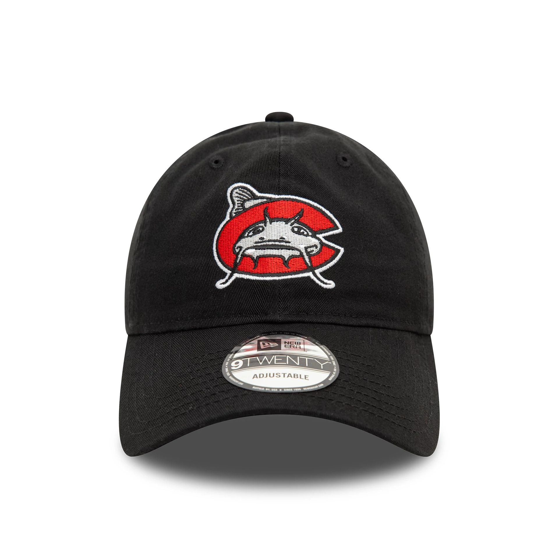 This is a Carolina Mudcats MiLB Black 9TWENTY Adjustable Cap 2