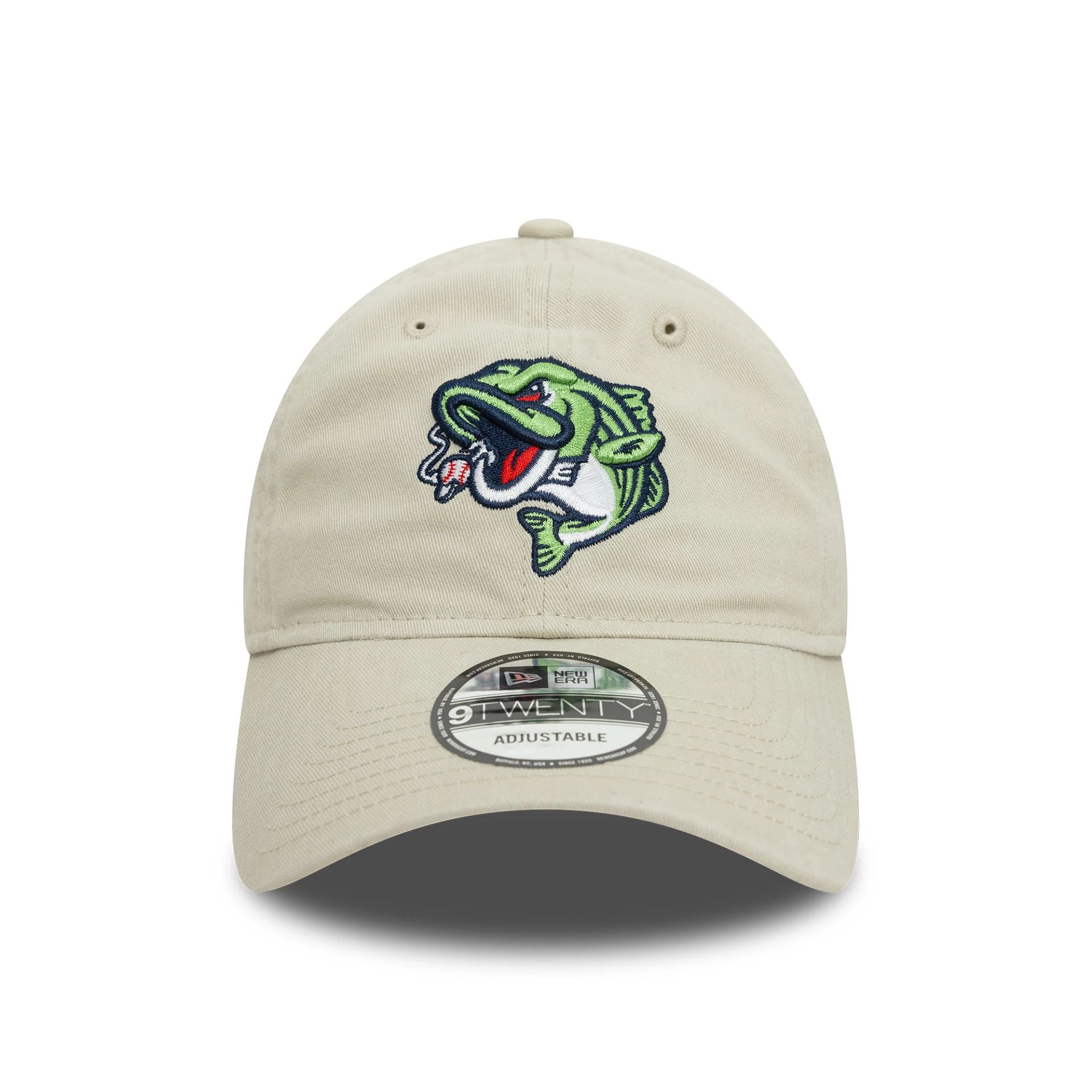 This is a Gwinnett Stripers MiLB Cream 9TWENTY Adjustable Cap 2