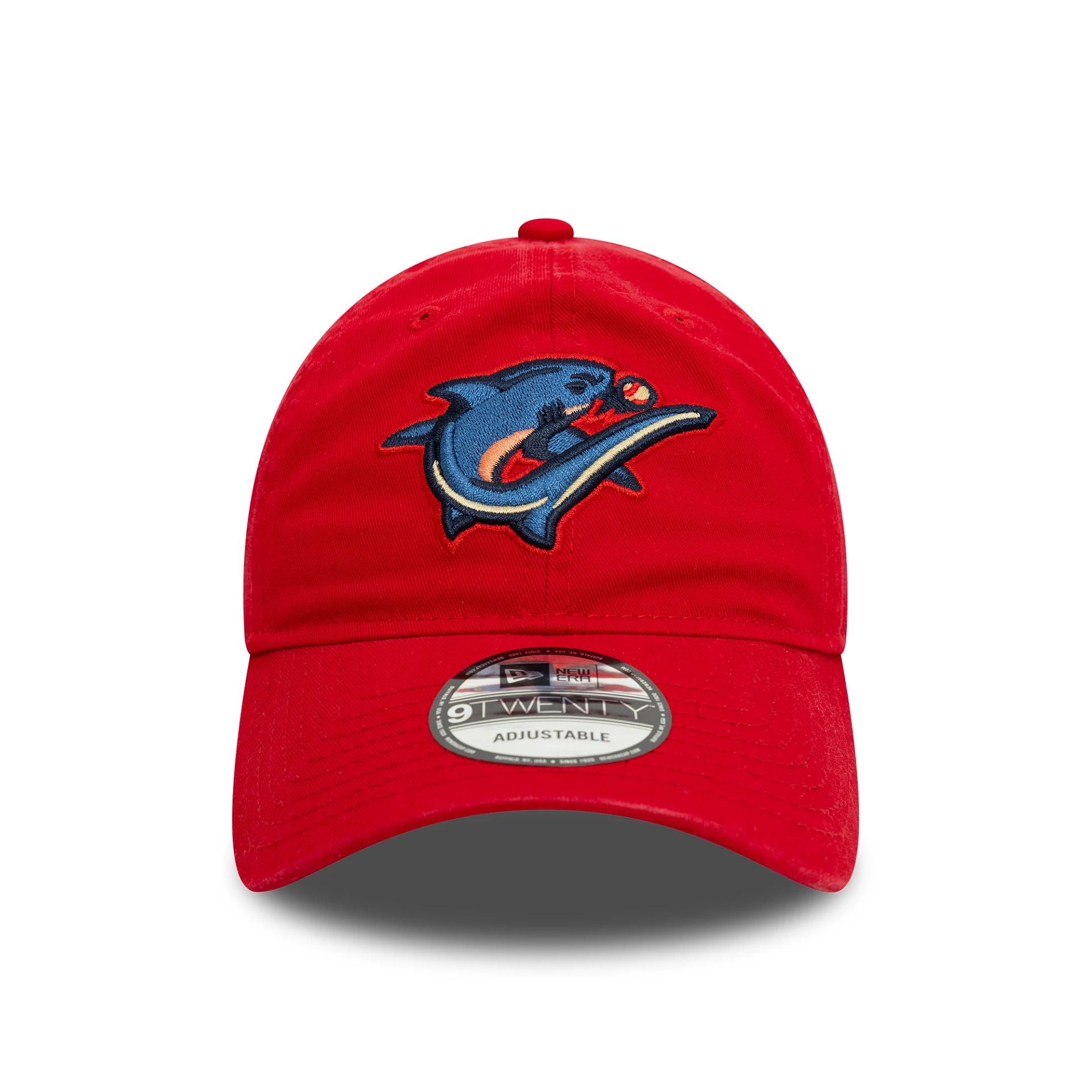 This is a Clearwater Threshers MiLB Red 9TWENTY Adjustable Cap 2