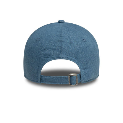 This is a LA Dodgers Womens Denim Blue 9FORTY Adjustable Cap 5