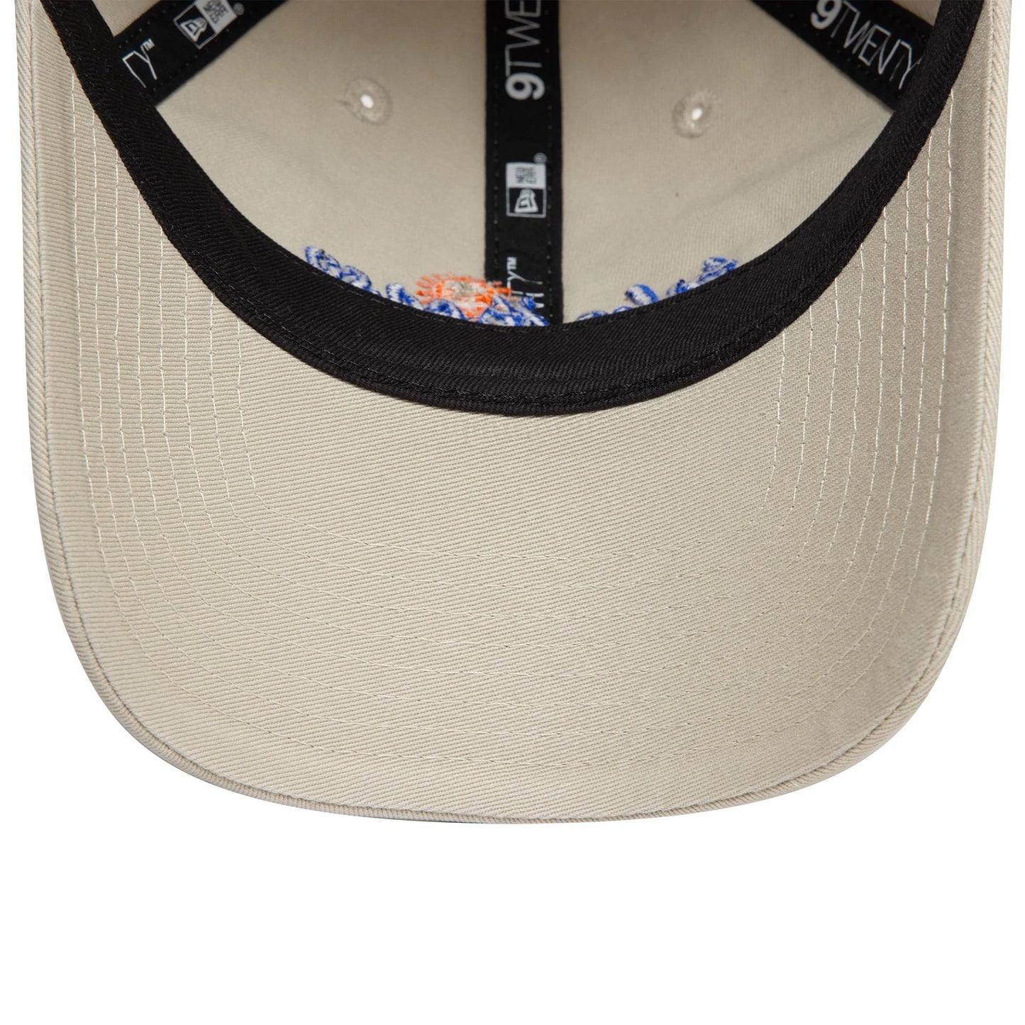 This is a Womens New Era Phrase Cream 9TWENTY Adjustable Cap 5