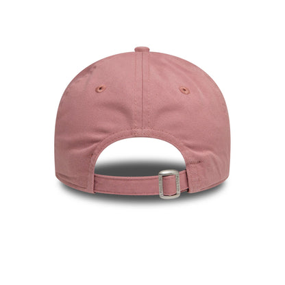 This is a Womens New Era Phrase Dark Pink 9TWENTY Adjustable Cap 4