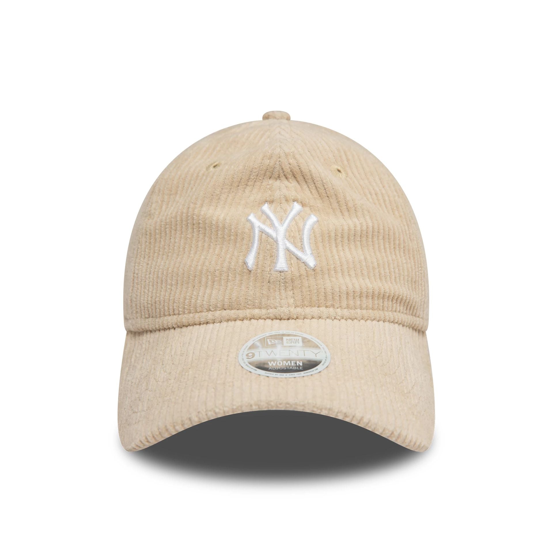 This is a New York Yankees Womens Cord Cream 9TWENTY Adjustable Cap 2