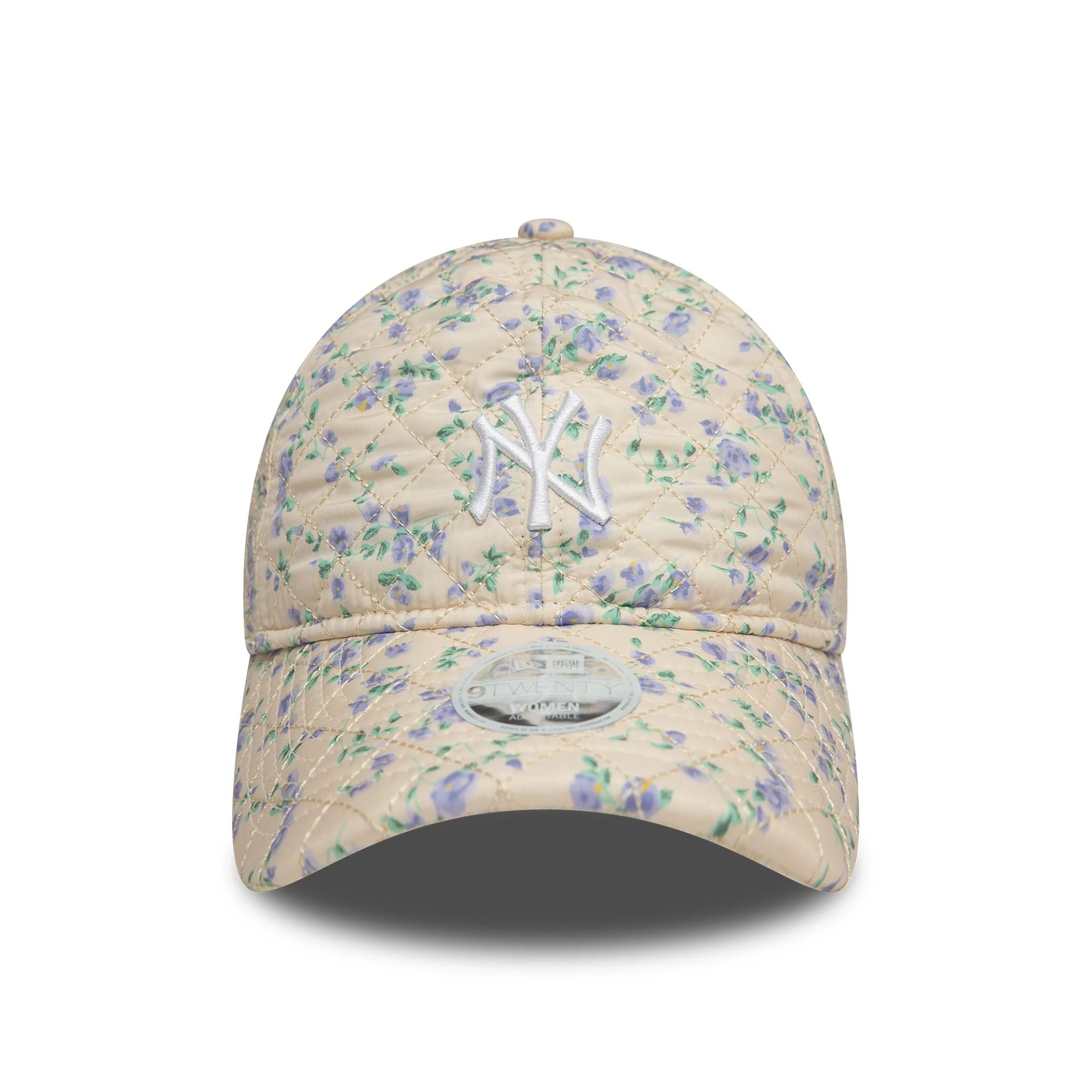 This is a New York Yankees Womens Floral Cream 9TWENTY Adjustable Cap 2