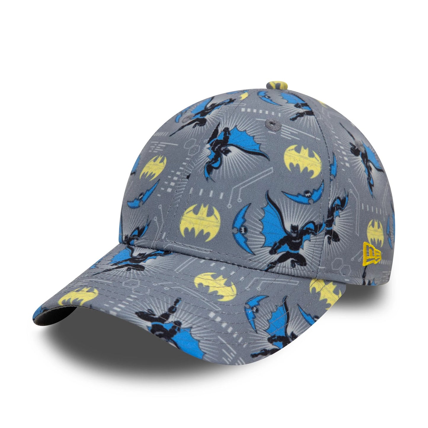 This is a Child DC Batman All Over Print 9FORTY Adjustable Cap 1