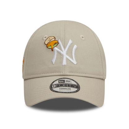 This is a New York Yankees Toddler Icon Cream 9FORTY Adjustable Cap 2