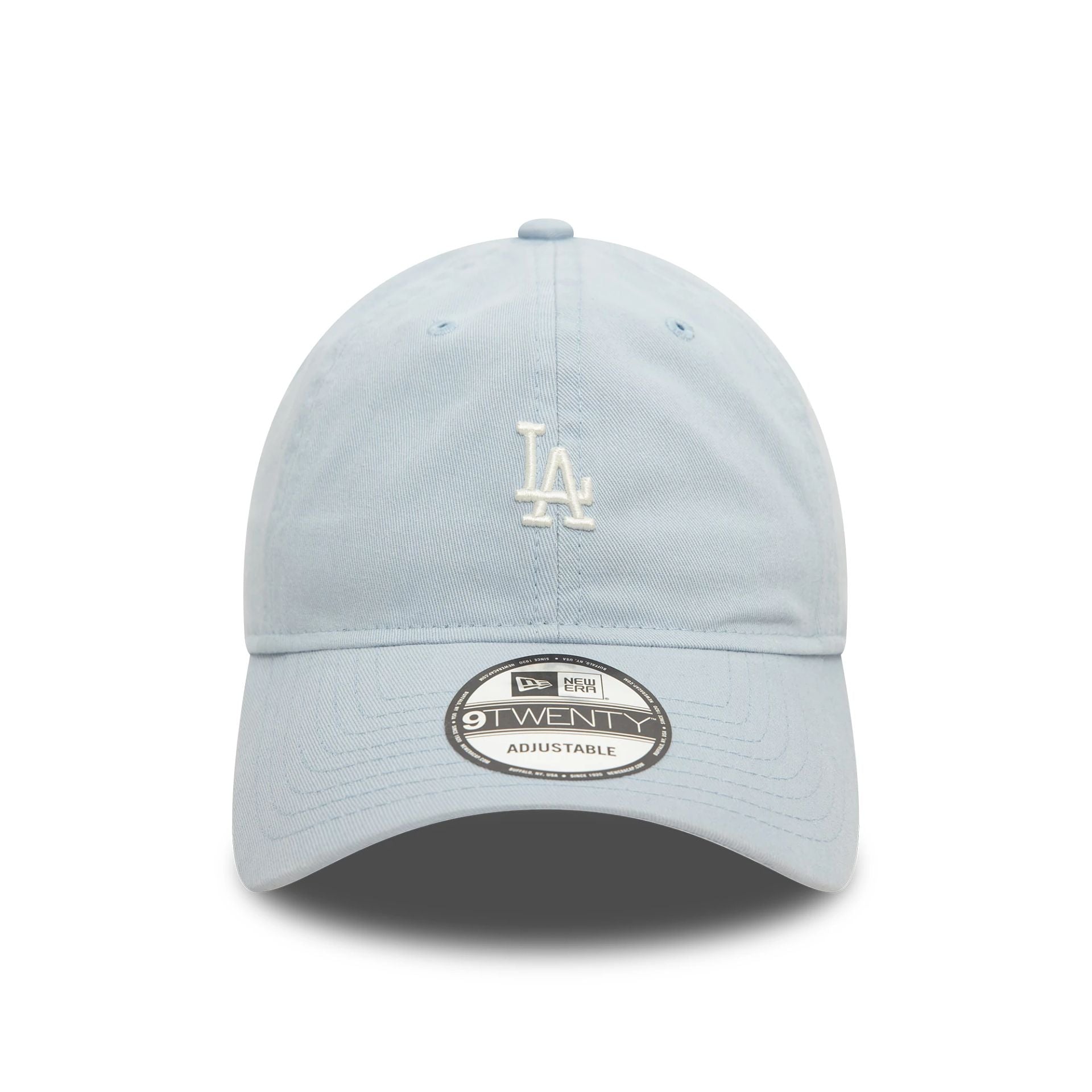 This is a LA Dodgers Mini Washed Pastel Blue 9TWENTY Adjustable Cap 2