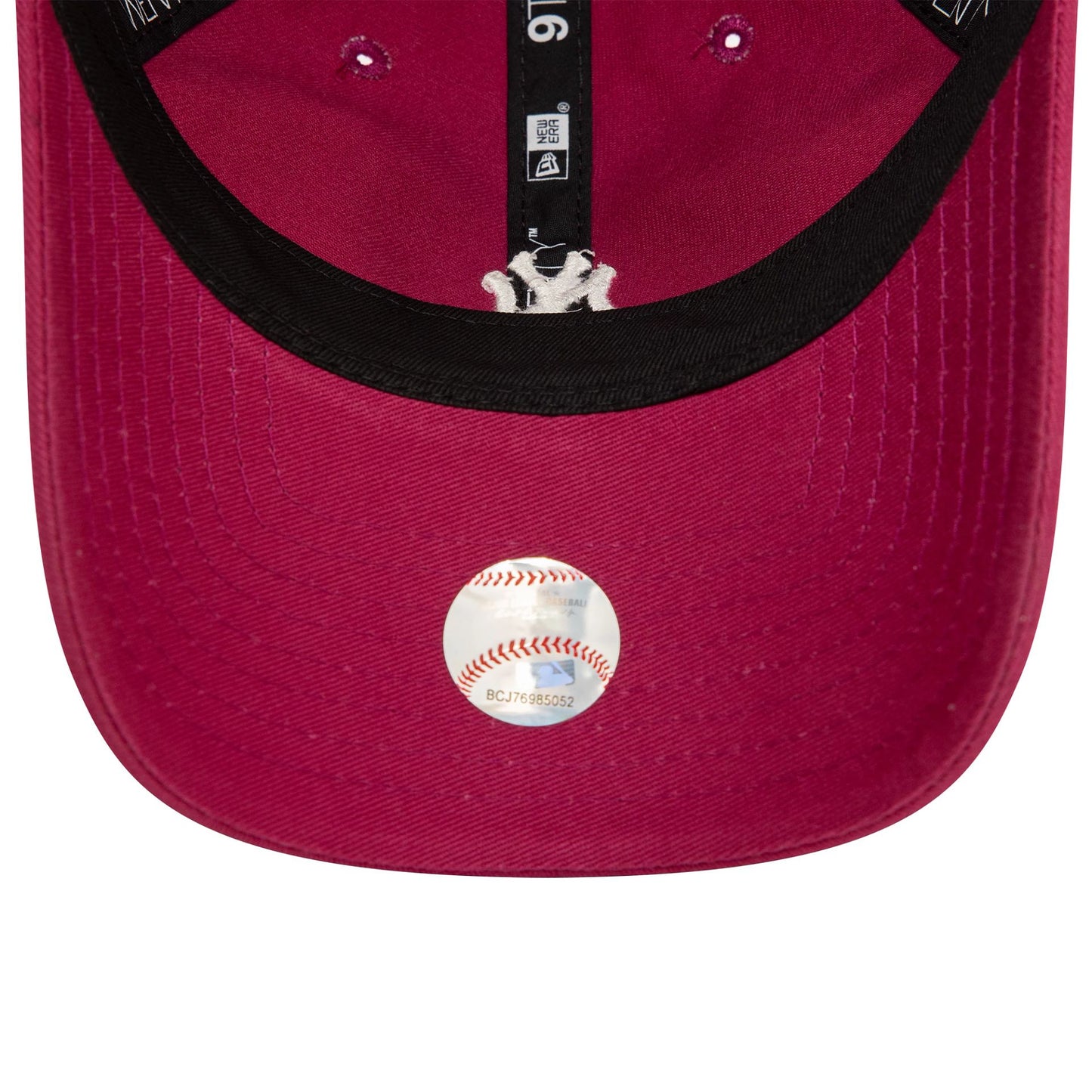 This is a New York Yankees Mini Washed Dark Red 9TWENTY Adjustable Cap 5