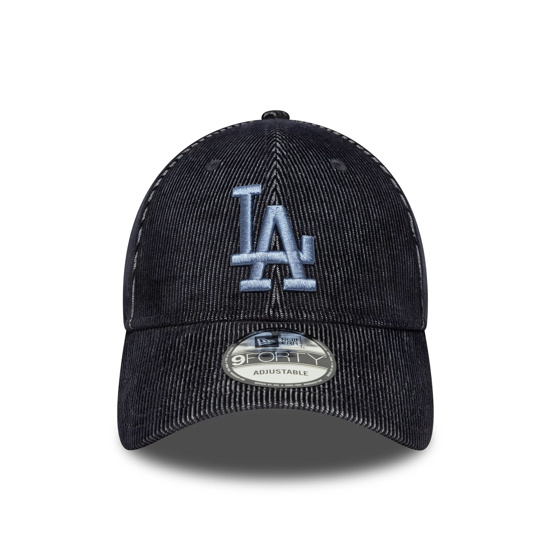 This is a LA Dodgers Two Tone Cord Navy 9FORTY Adjustable Cap 2