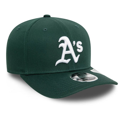 This is a Oakland Athletics Official Team Colour Dark Green 9SEVENTY Stretch Snap Adjustable Cap 3