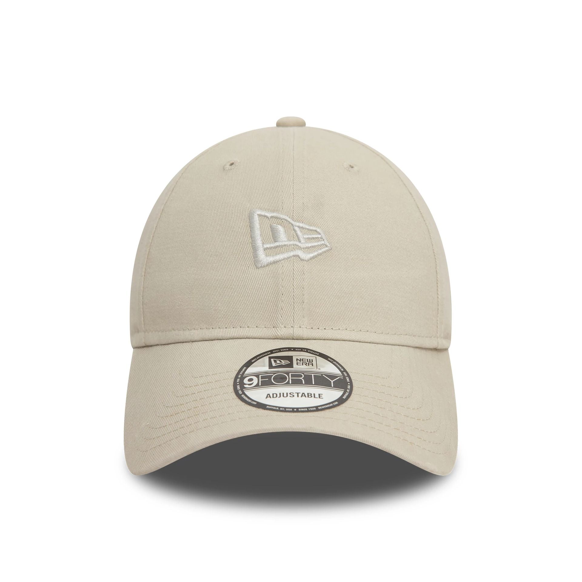 This is a New Era Flag Cream 9FORTY Adjustable Cap 2