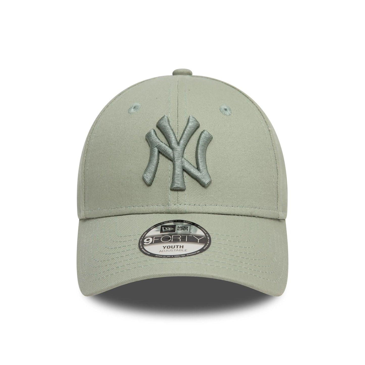 This is a New York Yankees Child League Essential Pastel Green 9FORTY Adjustable Cap 2