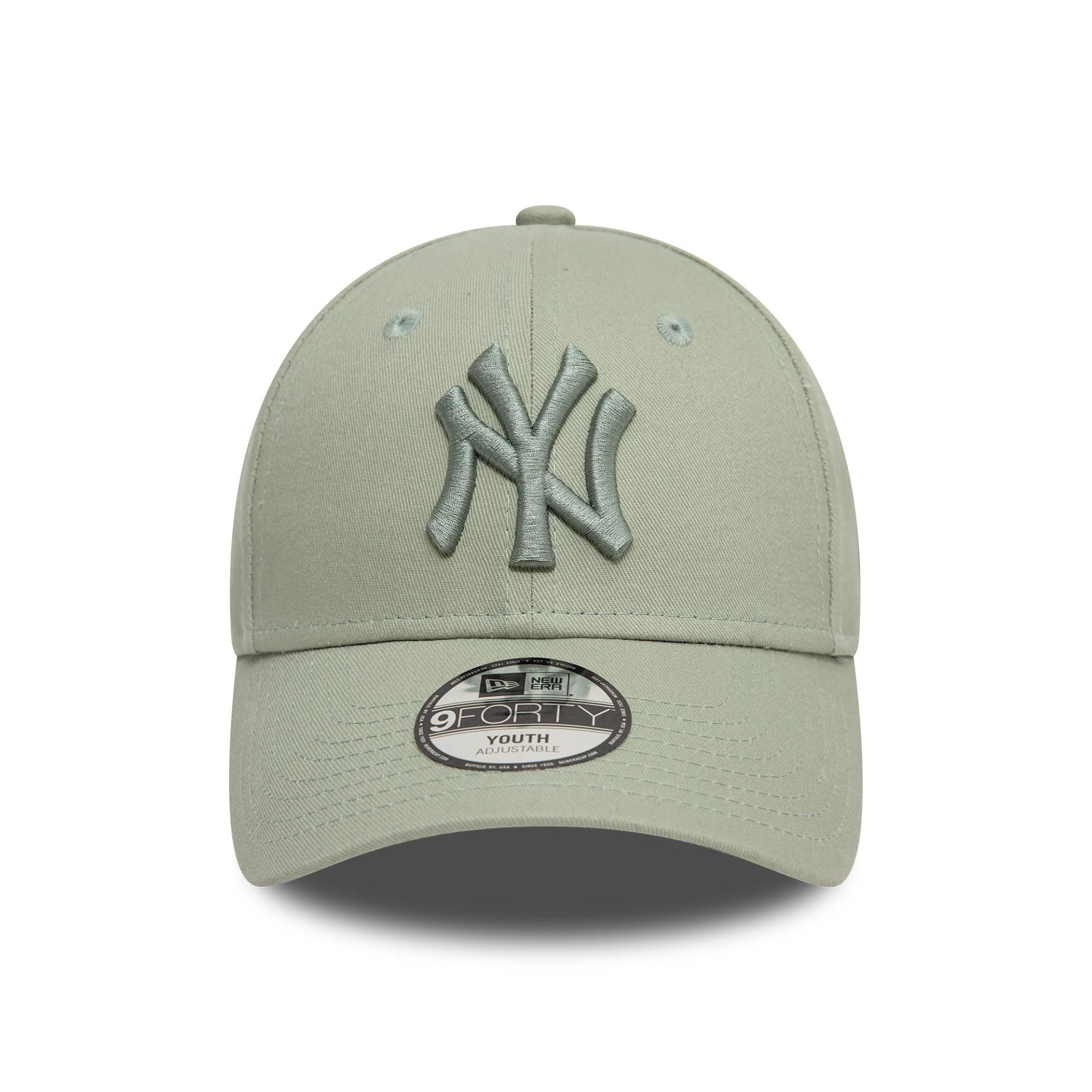 This is a New York Yankees Child League Essential Pastel Green 9FORTY Adjustable Cap 2