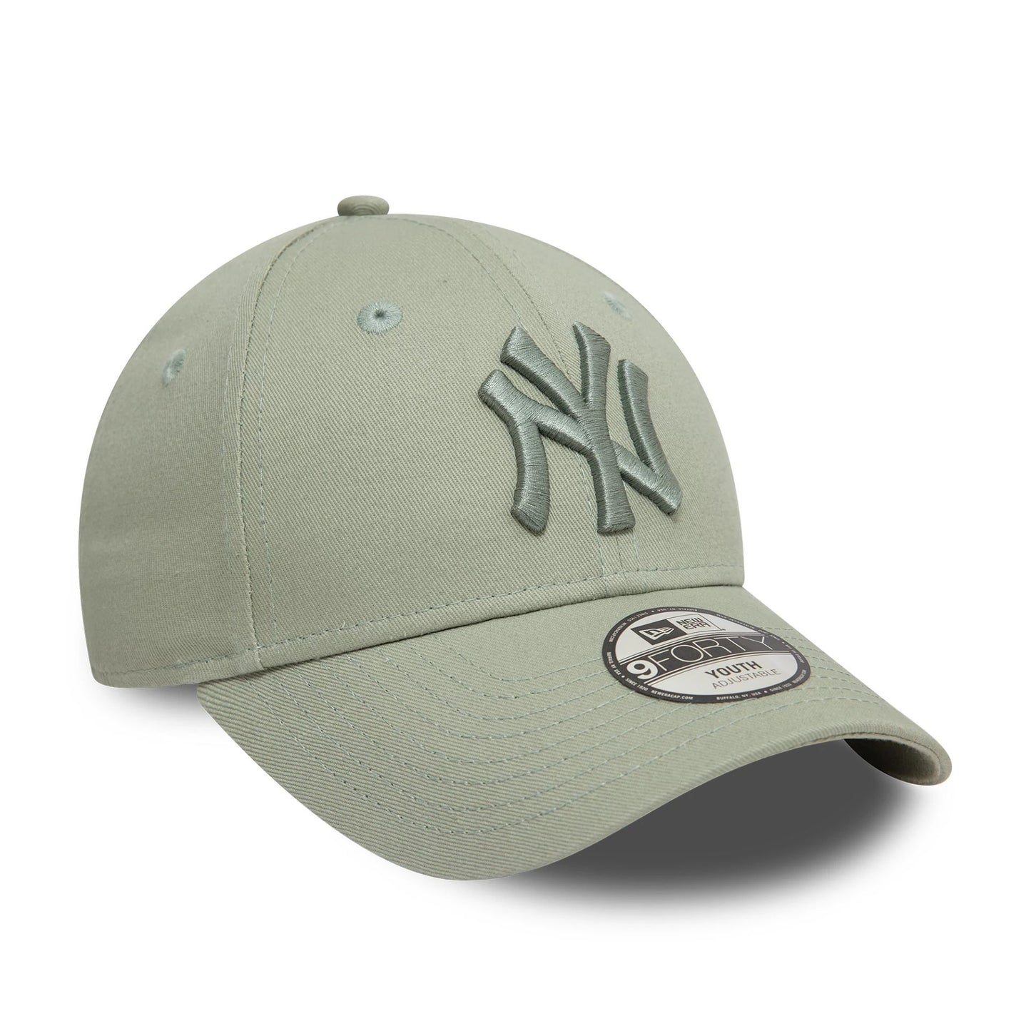 This is a New York Yankees Child League Essential Pastel Green 9FORTY Adjustable Cap 3