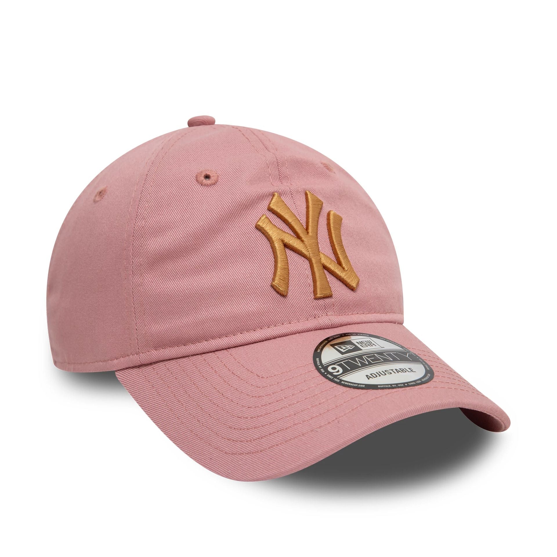 This is a New York Yankees League Essential Dark Pink 9TWENTY Adjustable Cap 3