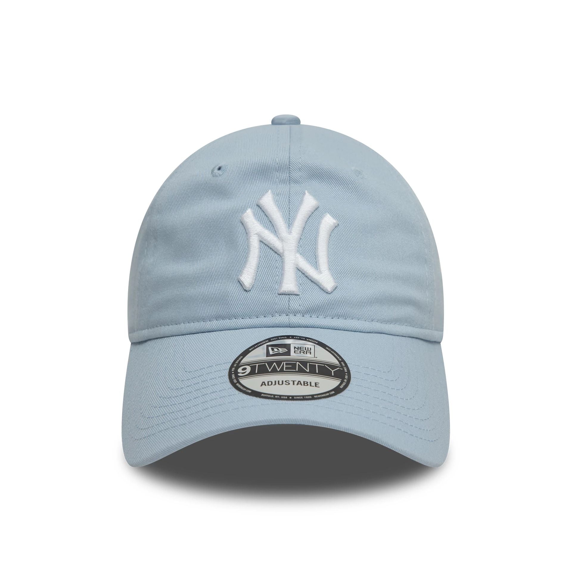 This is a New York Yankees League Essential Pastel Blue 9TWENTY Adjustable Cap 2