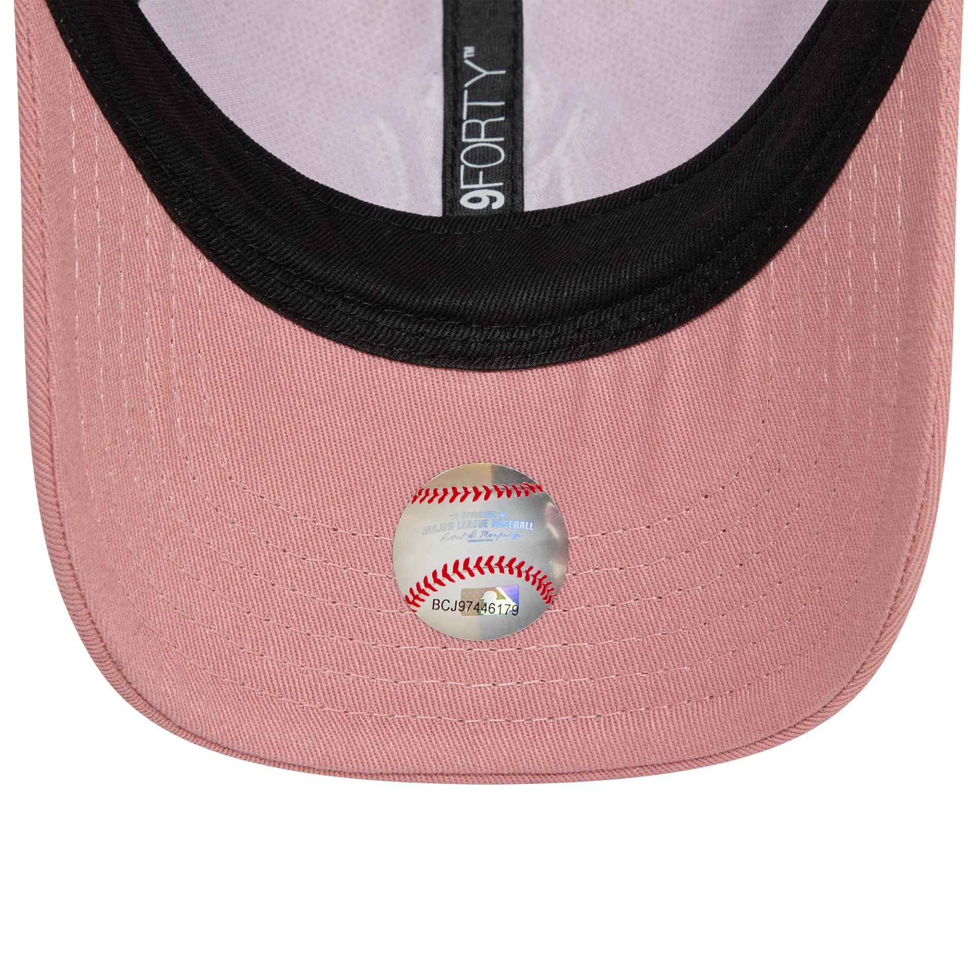 This is a New York Yankees Toddler League Essential Dark Pink 9FORTY Adjustable Cap 5