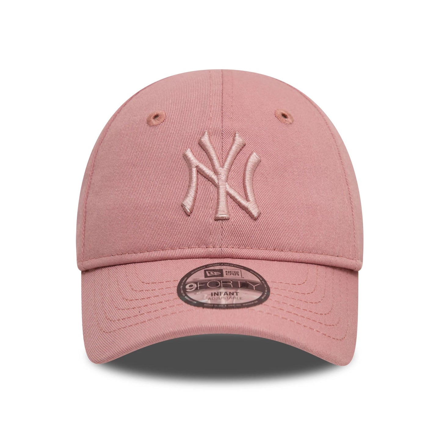 This is a New York Yankees Infant League Essential Dark Pink 9FORTY Adjustable Cap 2