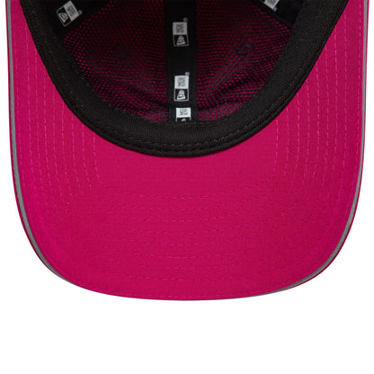 This is a Womens New Era Pink Open Back Adjustable Cap 5