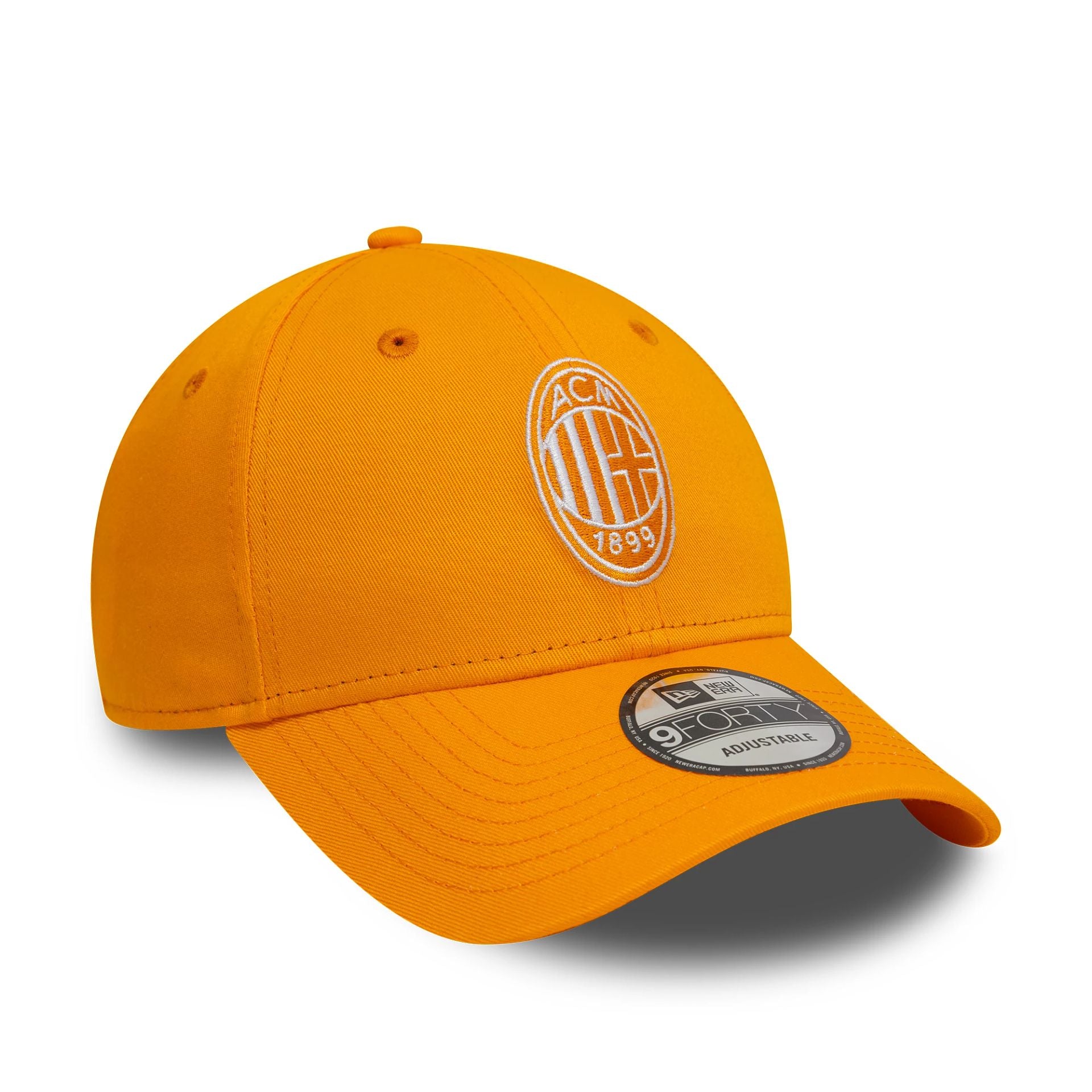 This is a AC Milan Seasonal Bright Orange 9FORTY Adjustable Cap 3