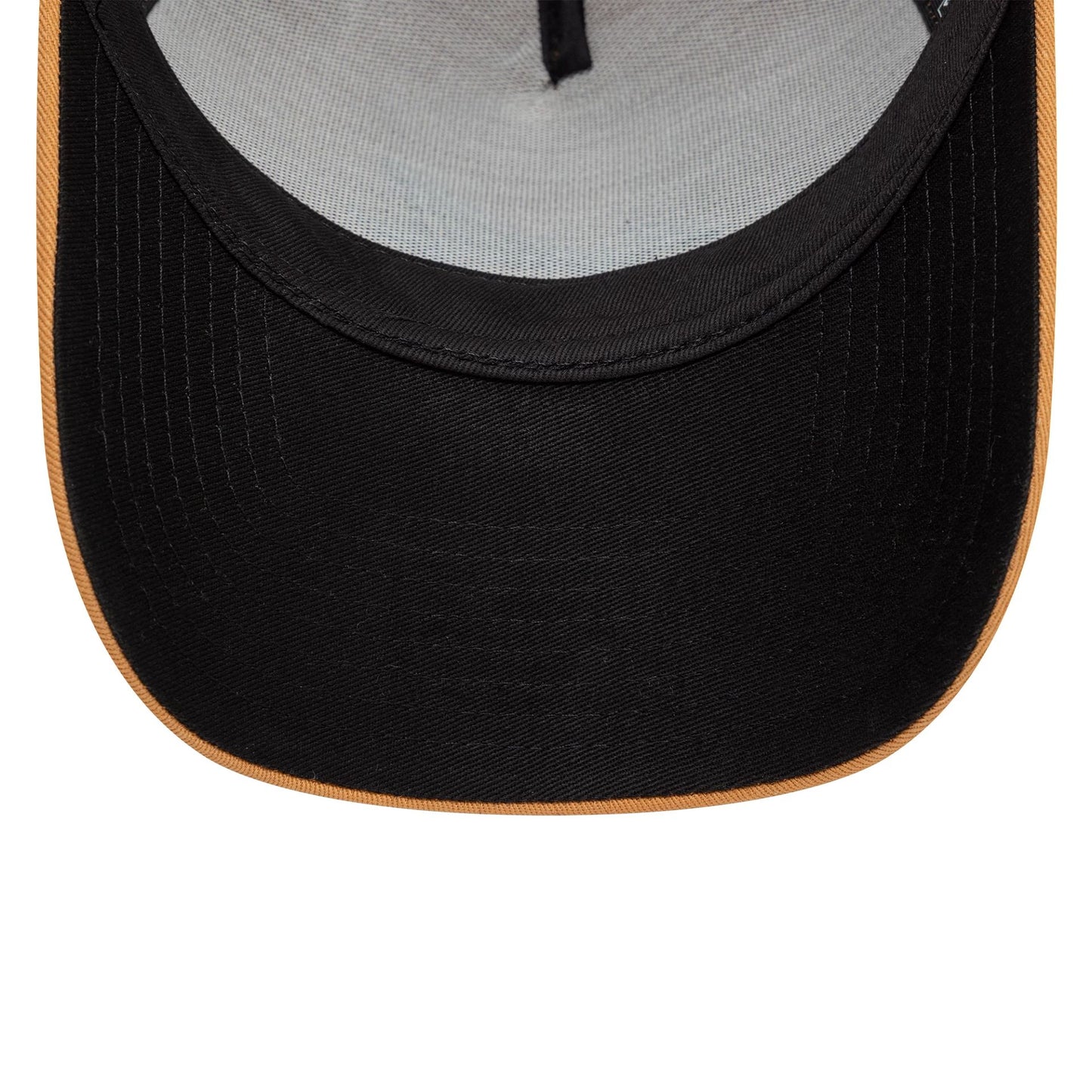 This is a Alpine Racing Seasonal Dark Beige 9FORTY A-Frame Trucker Adjustable Cap 5